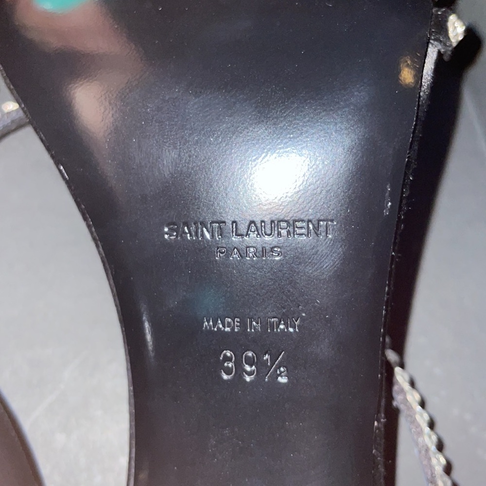 Saint Laurent Robin 86 Strap Sandals. - Picture 8 of 8